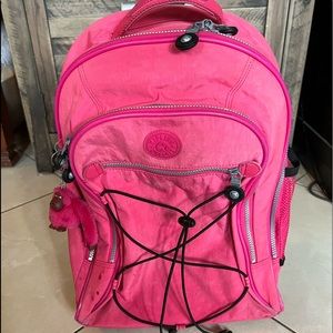 Kipling rolling backpack